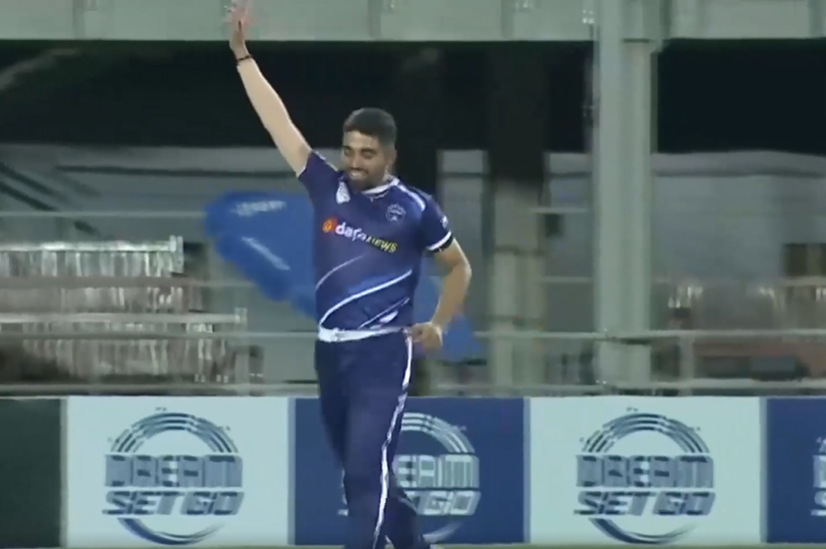 4-fer! Jiten Ramanandi blows Khuwair Warriors to bits
