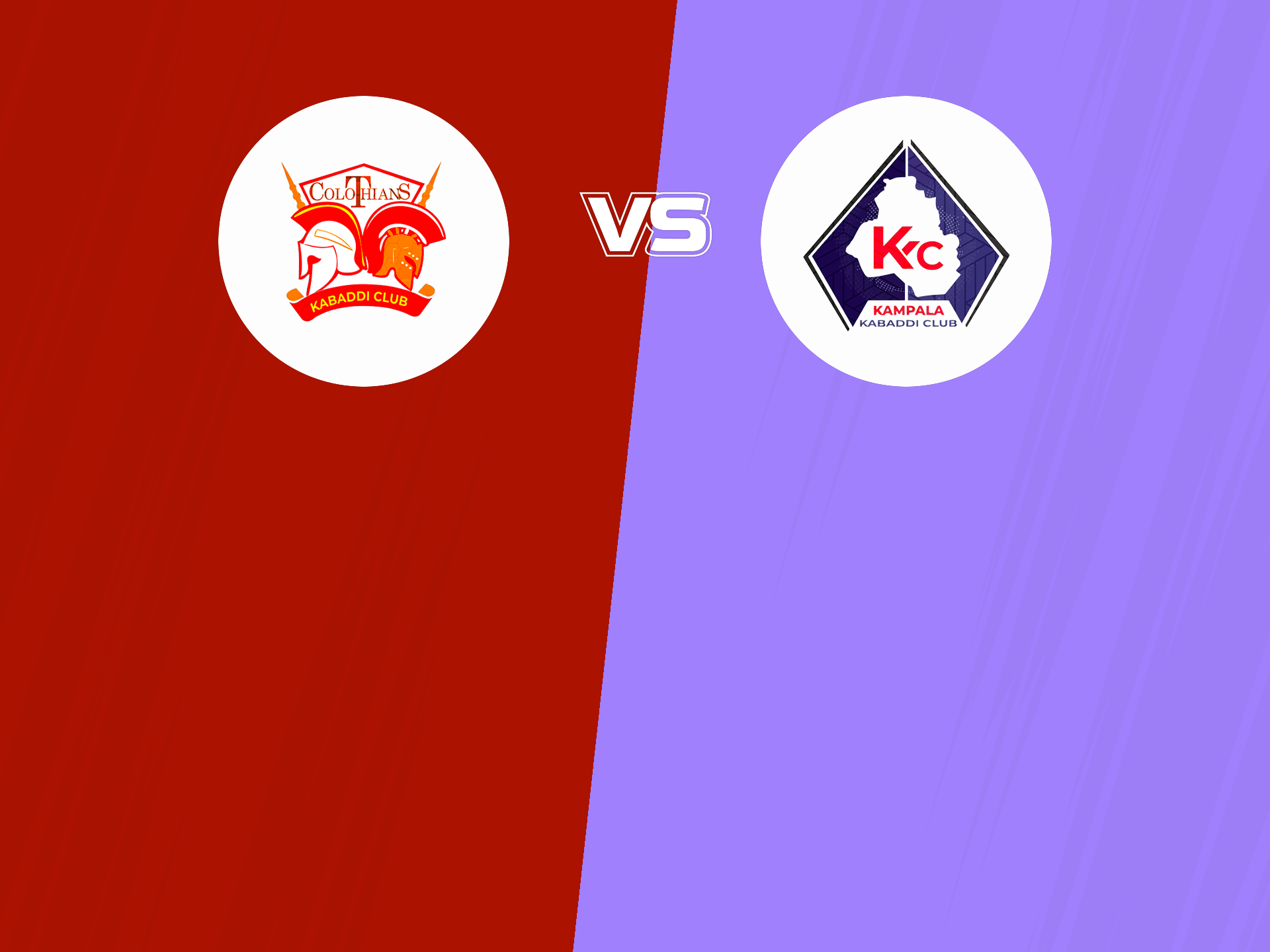 Match #81 of men's uganda kabaddi league season 2, 2023 banner