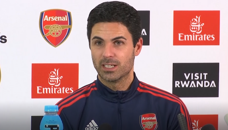 Arteta excited ahead of Man Utd encounter