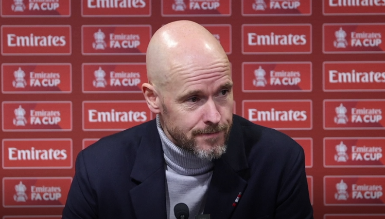 Ten Hag heaps praise on Rashford post FA Cup win against Everton