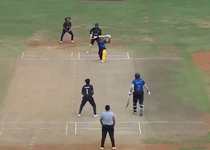 Arun's 140* off 64 gives tremendous start to Gurunanak College