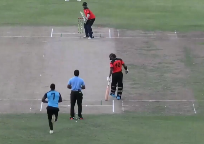 3 Sixes, 3 Fours! Owen Graham's quickfire knock of 33
