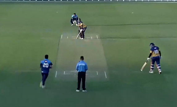 6 fours, 5 sixes! Hammad Ahmed Khan's 65* off 26 seals the deal for Emirates