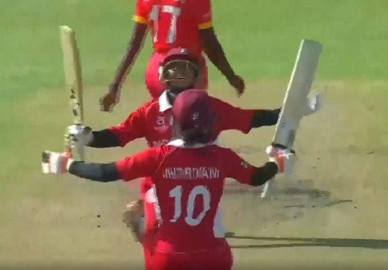 Indonesia pip Zimbabwe by 3 wickets in a low-scoring thriller