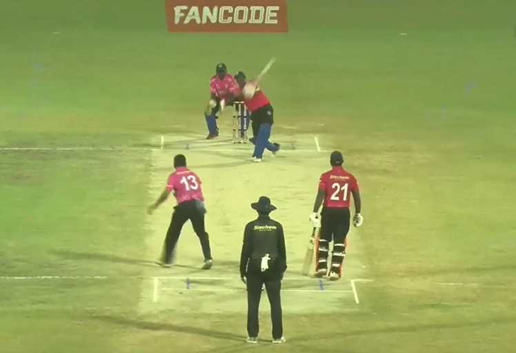 11 fours, 2 sixes! Mathavan's match-winning 74* off 44