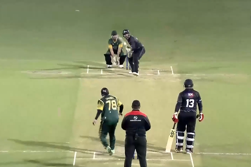 Safeer Tariq smashes 66 with 7 fours, 1 six