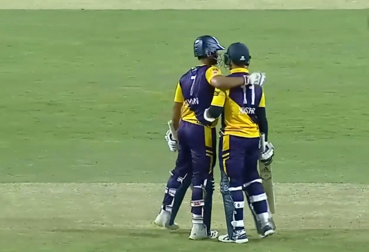 Hashir Dafedar's blazing 53* guides Qurum home