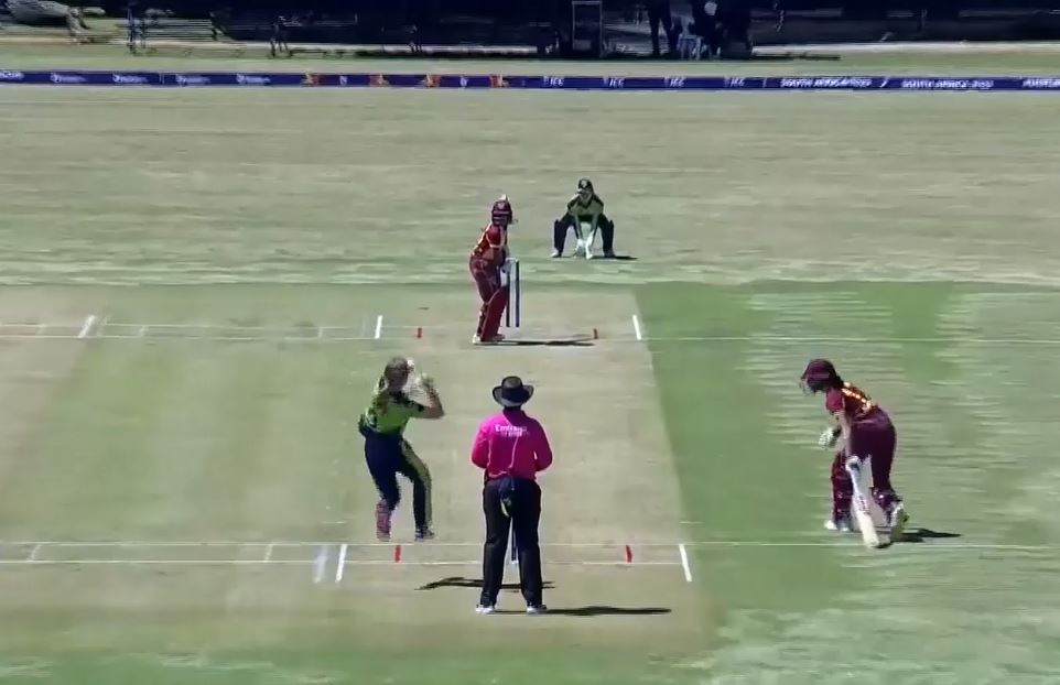 Zaida James's valiant 52 guides WI to a defendable total