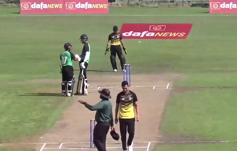 Table-toppers Strikers thump winless Hitters by 10 wickets