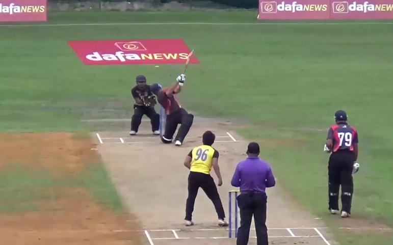 76* off 38! Ajeb Khan smashes 7 fours, 4 sixes