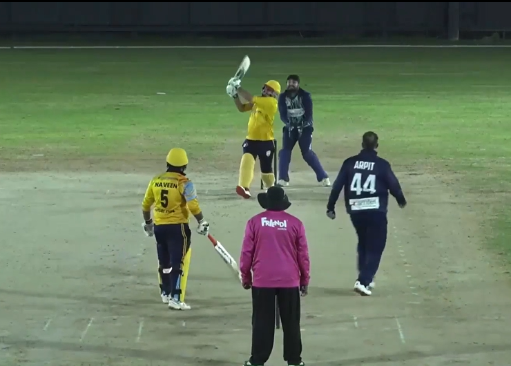 Bilal Khan smashes 56* off 29 with 4 sixes, 2 fours