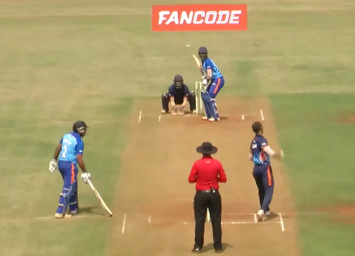 3 for 14! Jay Bista punishes Koparkairne Titans