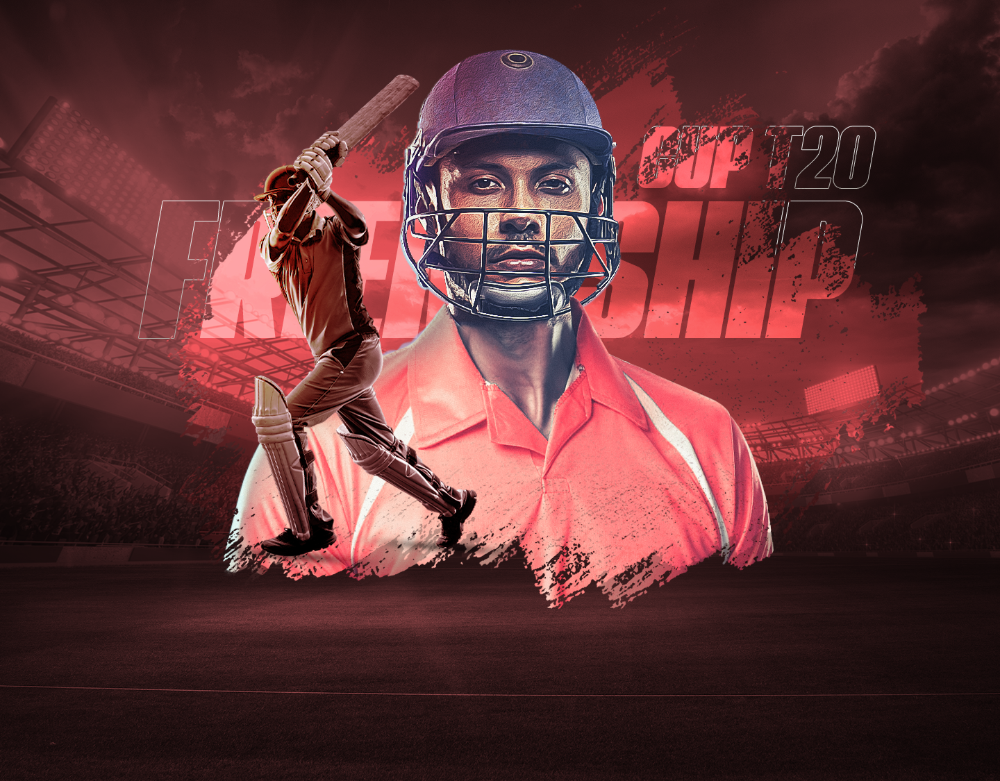 1st t20 of friendship cup t20 series, 2023: malaysian stars vs sky cricket club banner