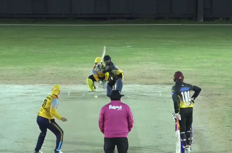 Haroon Shahid spins his web with a 3-fer