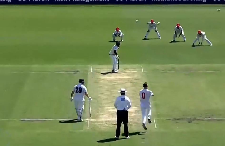 Day 1: South Australia fight hard, trail by 94 runs