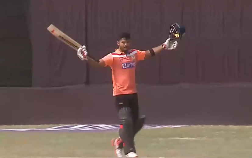 Riyan Parag's 101* lits up Guwahati Premier League