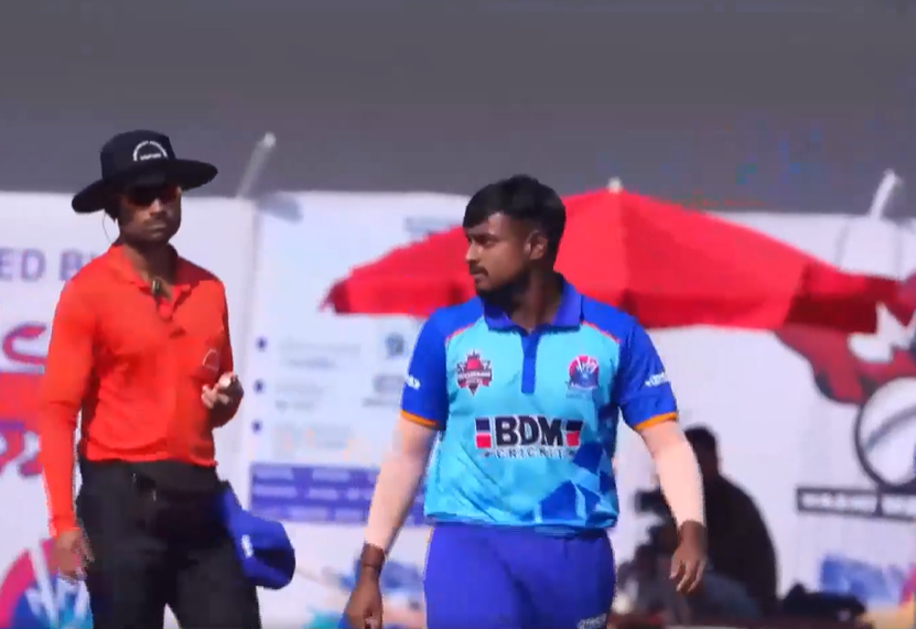 Akhilesh Shimpi's 3-fer restricts the Avengers early