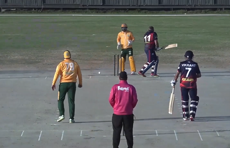 Adnan Idrees is on a roll with a 4-fer!