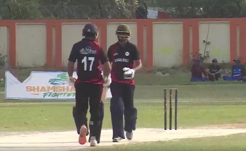 646666! Ankit Solanki hits Abhishek Ahlawat all over the park