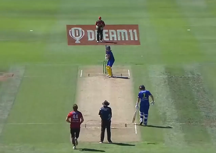 Four wickets, one maiden! Angus McKenzie puts his best foot forward