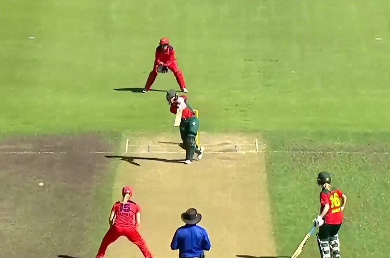 Emma Manix Geeves's cameo of 59* wins it for Tasmania