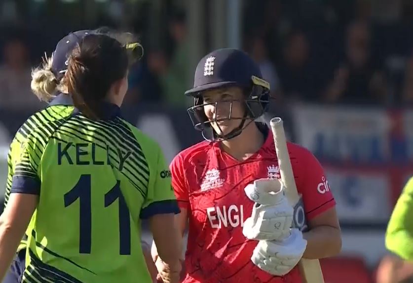 Capsey stars as ENG beat IRE by four wickets