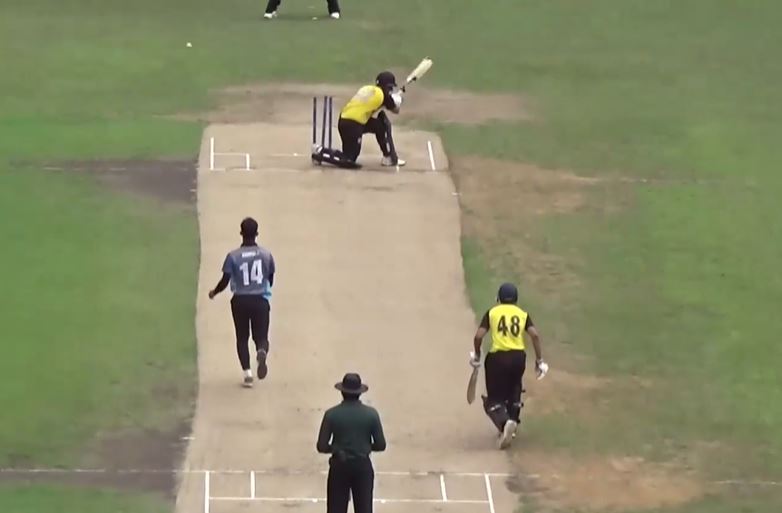 3-fer! Ahmad Akmal puts a leash on Hitters