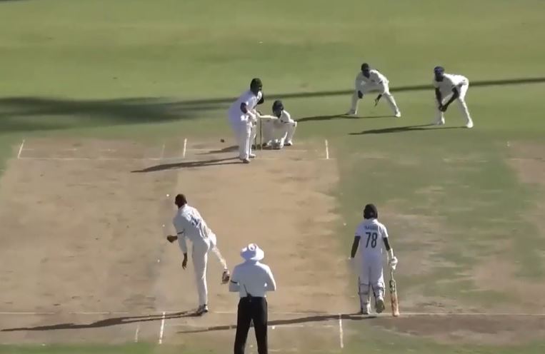Chaim Holder spins his web with a 3-fer