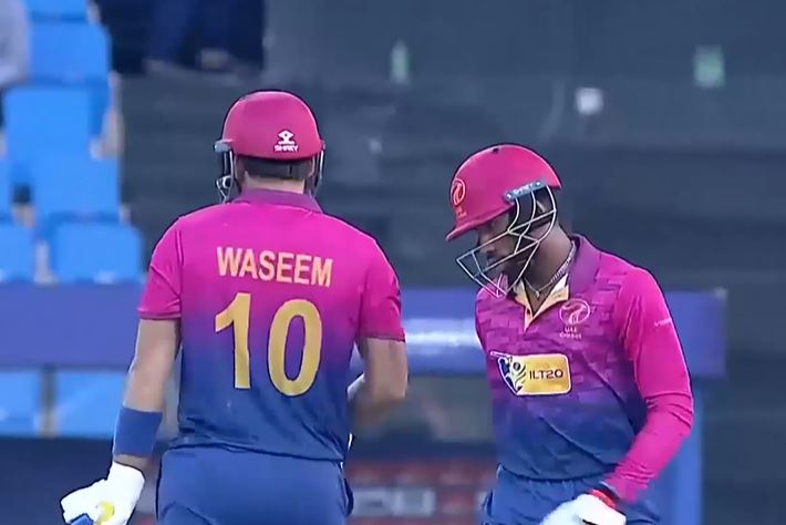 Waseem's fiery 75 powers UAE to 163