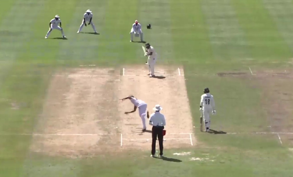 Ambris's resilient 55 puts Volcanoes on the frontfoot