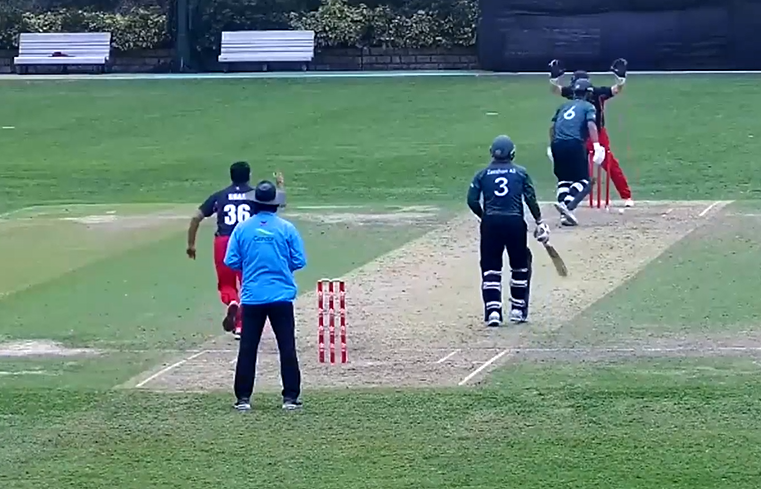 Kinchit Shah seals the deal for HKCC with his 3-fer