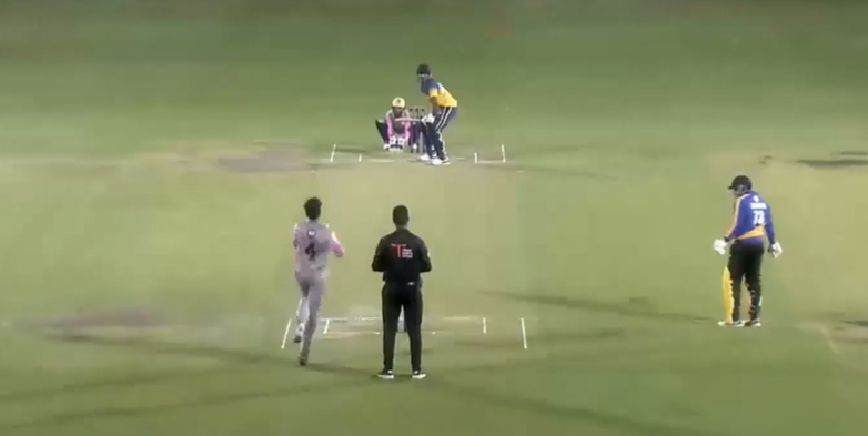 80 off 40! Lahiru Malwatta's swashbuckling knock