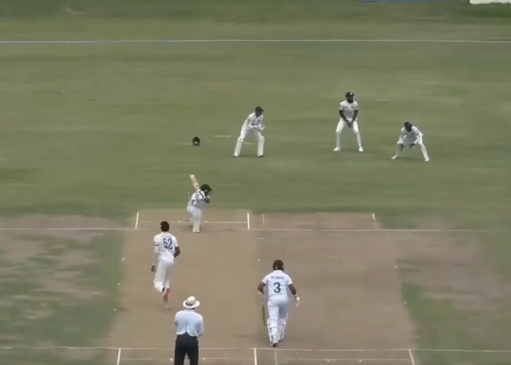 Day 1: Matthew Nandu helps Guyana pile up 205 on the scoreboard