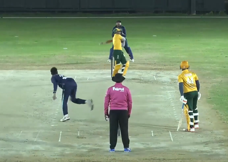 6 sixes, 6 fours! Nasir Hussain's power-packed 76* off 54