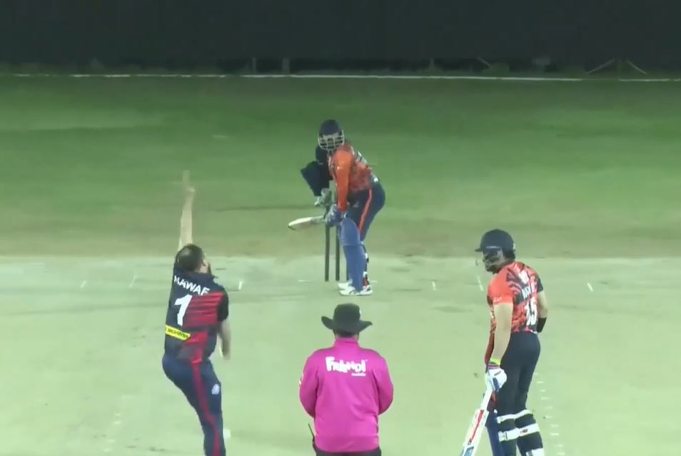 Nawaf Ahmed dents Prosports with brilliant 3-fer