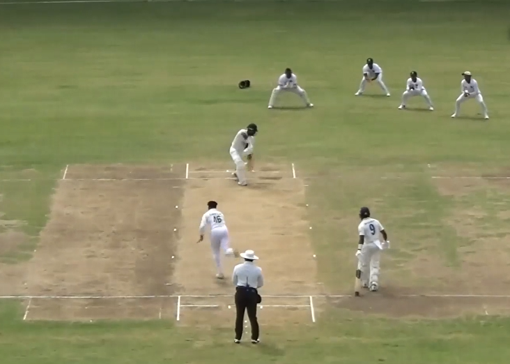 5 for 31! Nial Smith mangles Barbados' batters