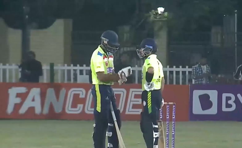 46 off 19! Pallav Kumar Das plays a quickfire cameo