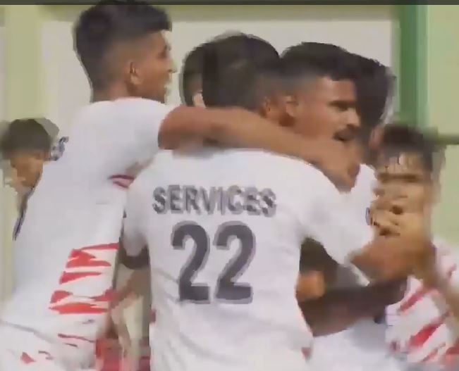 Services edge past West Bengal 2-1 in a close contest