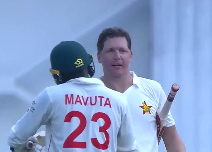 Ballance's unbeaten 137 powers ZIM to 379