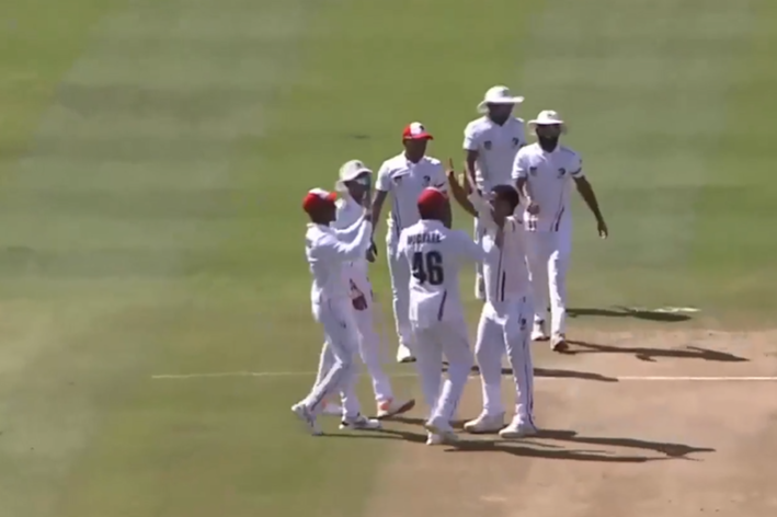 Terrance Hinds rattles Windward Volcanoes with a 4/72