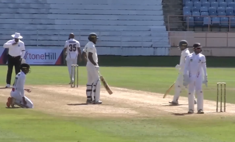 87 off 101! Tevyn Walcott steadies Windward Volcanoes's innings