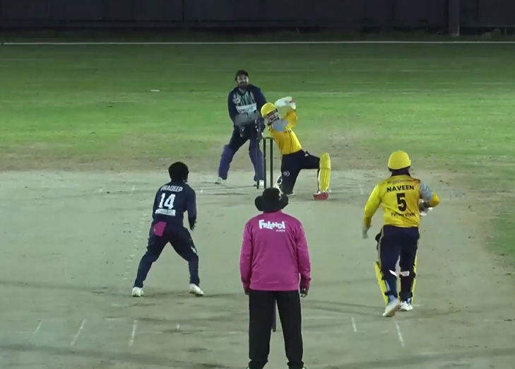 5 sixes, 4 fours! Umar Abdullah's 51 gives a flying start to EcovertFM