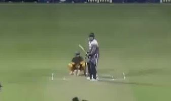 8 fours, 7 sixes! Raees Ahmed's magnificent 106 off 56