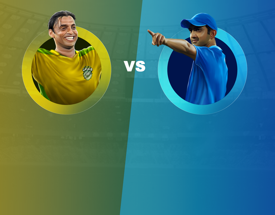 Eliminator of legends league cricket t20, 2023: asia lions vs india maharajas banner