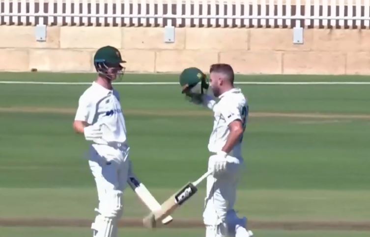 Caleb Jewell's 121 drives Tasmania