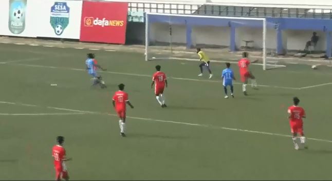 Dominant Velsao Club contain Sesa FA 3-1