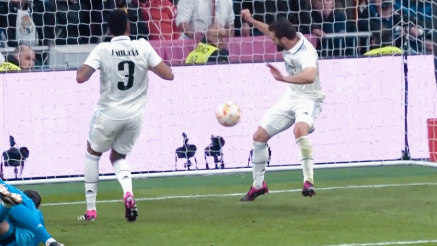 Barca lead courtesy of Militao OWN GOAL