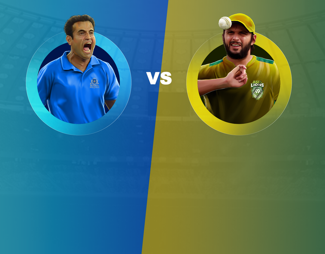 Match 1 of legends league cricket t20, 2023: india maharajas vs asia lions banner