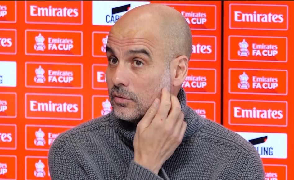 Pep praises Kompany ahead of the FA Cup quarterfinals
