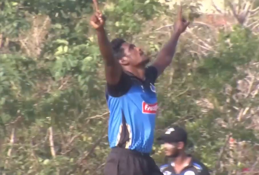 Sharafuddeen NM stings DCA Kannur with a 3/4/5 fer